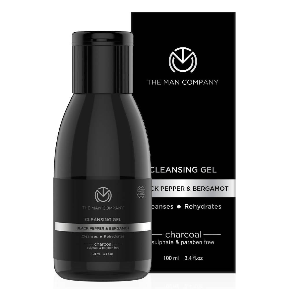 The Man Company Charcoal Cleansing Gel | Grocsy