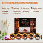 NutriGlow Gold Kesar Facial Kit | Grocsy
