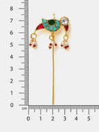 Ruby Raang Maroon Drops Ear Cuff | Grocsy