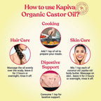Kapiva Ayurveda Organic Castor Oil | Grocsy