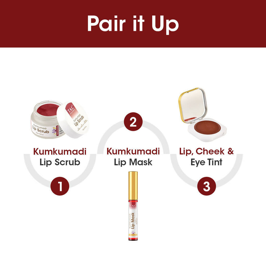 TAC - The Ayurveda Co. Kumkumadi Lip Scrub | Grocsy