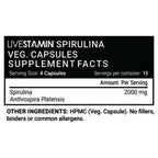 Livestamin Spirulina Capsules | Grocsy