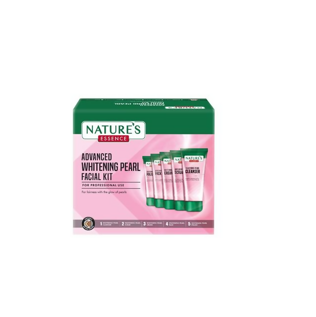 Nature's Essence Advanced Whitening Pearl Facial Kit | Grocsy