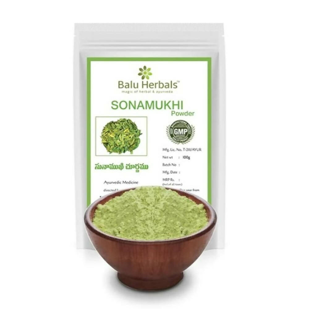 Balu Herbals Senna Leaves (Sonamuki Akulu) Powder | Grocsy
