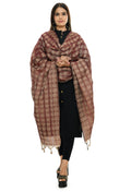 Mominos Fashion Moeza Handloom Cotton Maroon Dupatta | Grocsy