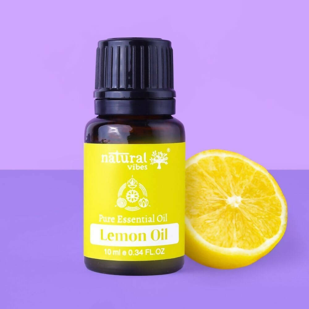 Natural Vibes Lemon Pure Essential Oil | Grocsy