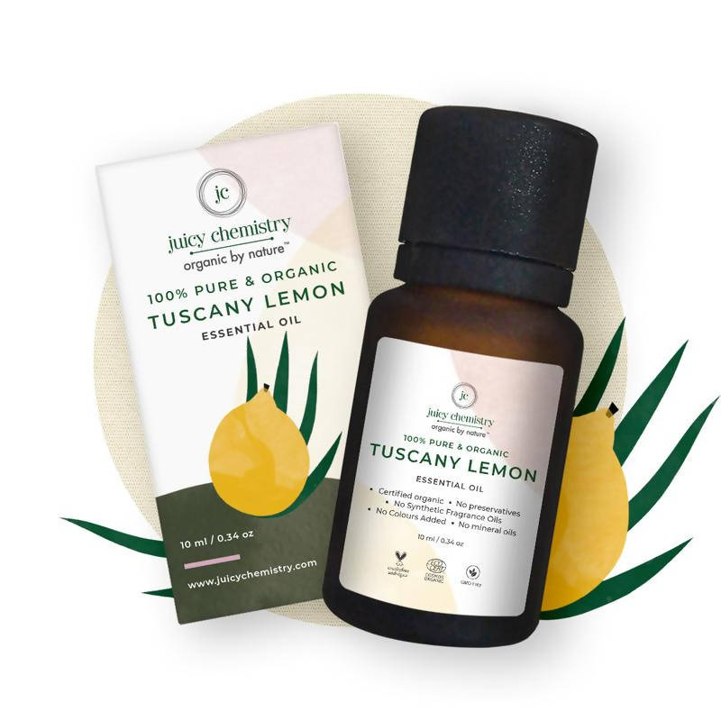 Juicy Chemistry Tuscany Lemon Essential Oil | Grocsy