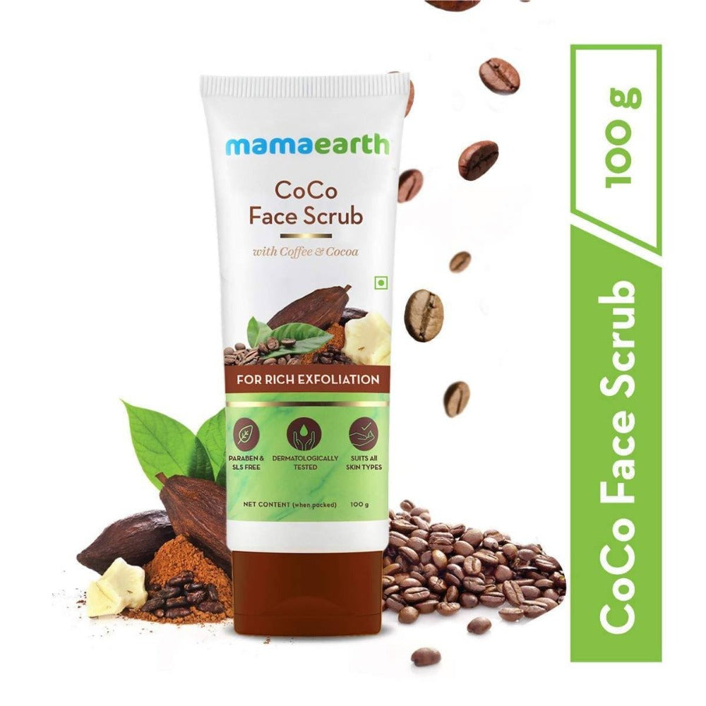 Mamaearth CoCo Face Scrub | Grocsy