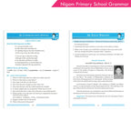 Nigam My Blue Book of Primary School Grammar * Suffix, Prefix, Homophones, Sentences, Preposition, Adverbs, Verbs, Pronouns, Adjectives, Nouns | Grocsy