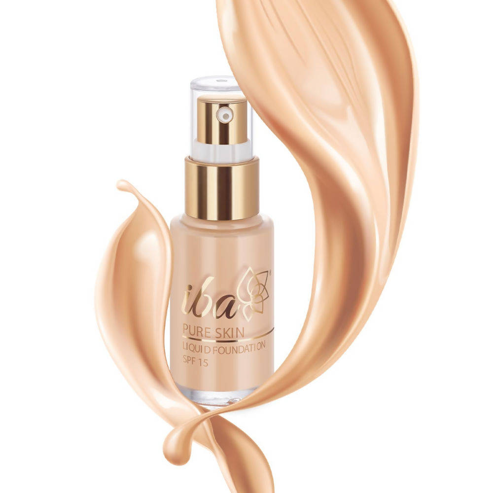 Iba Pure Skin Liquid Foundation - Golden Beige | Grocsy