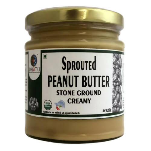 Dhatu Organics & Naturals Sprouted Peanut Butter | Grocsy