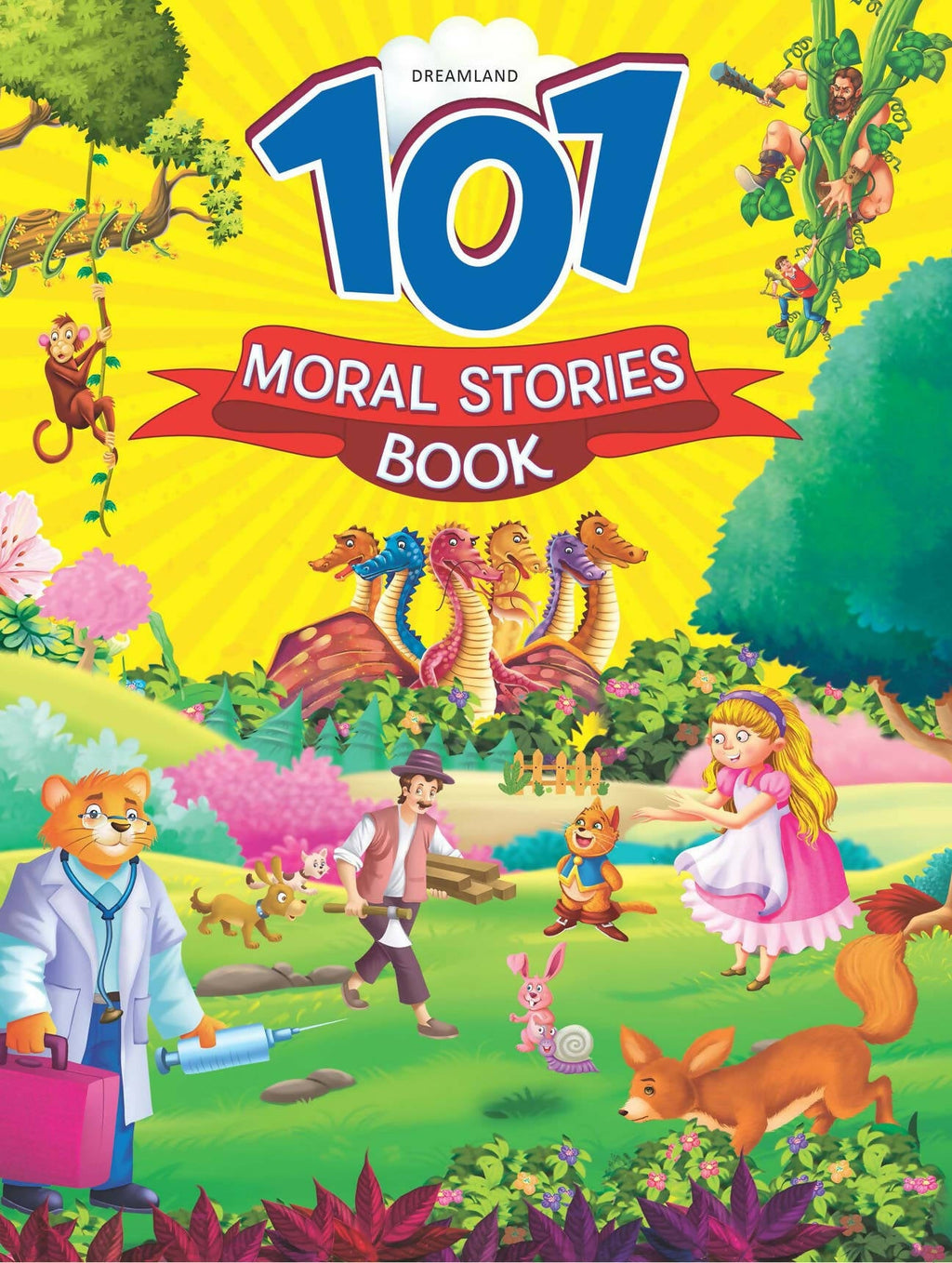 Dreamland 101 Moral Stories : Children Story book/ Traditional Stories/Early Learning Book | Grocsy