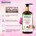 Medimade Wellness Rose Geranium Enriched Moisturising Body Lotion | Grocsy