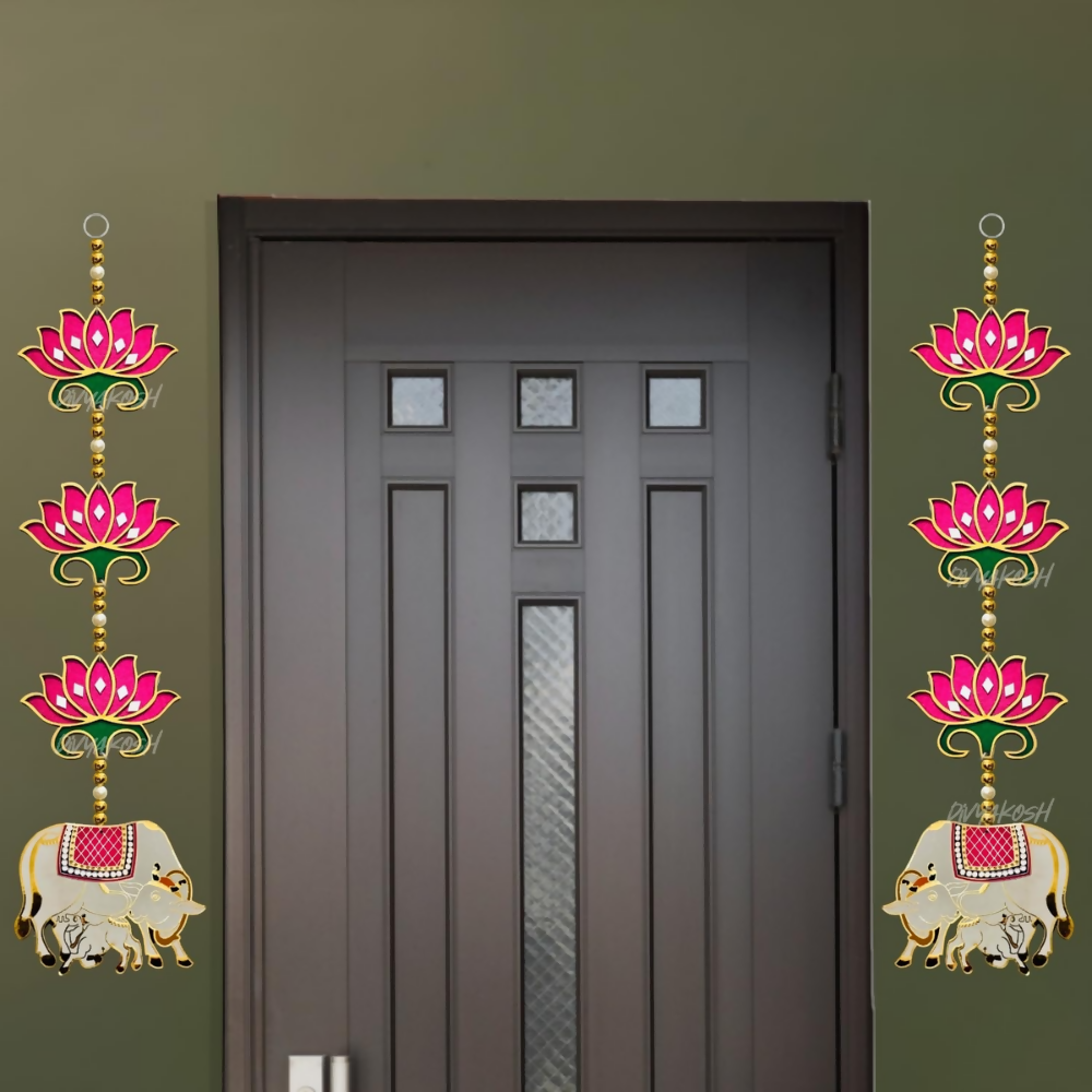 Divyakosh rosewood Door Entrance Hanging | Grocsy
