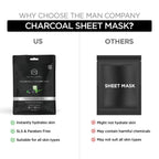 The Man Company Anti-Pollution Sheet Mask | Grocsy