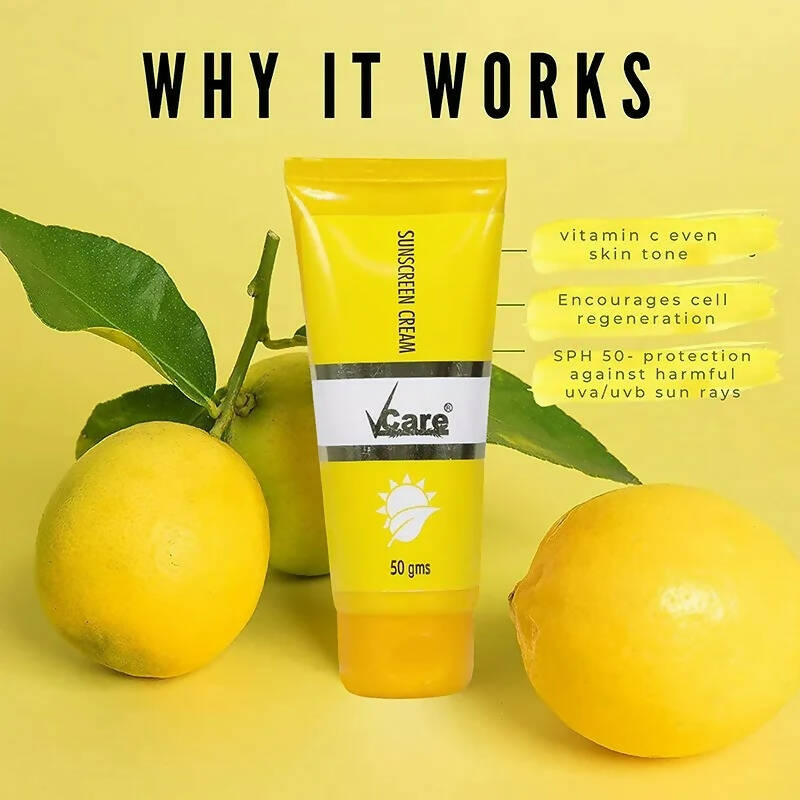 VCare Sunscreen Cream | Grocsy