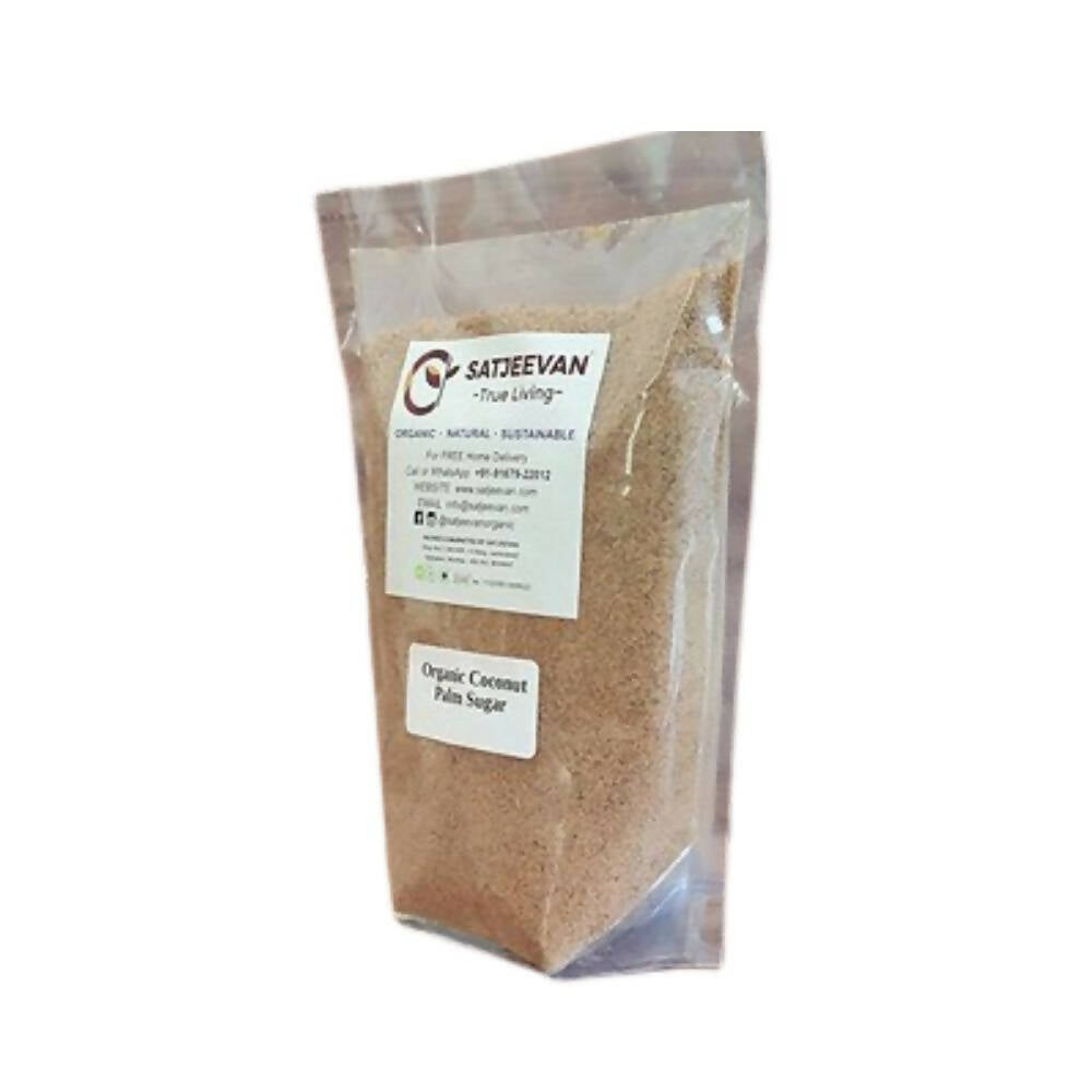Satjeevan Organic Coconut Palm Sugar | Grocsy