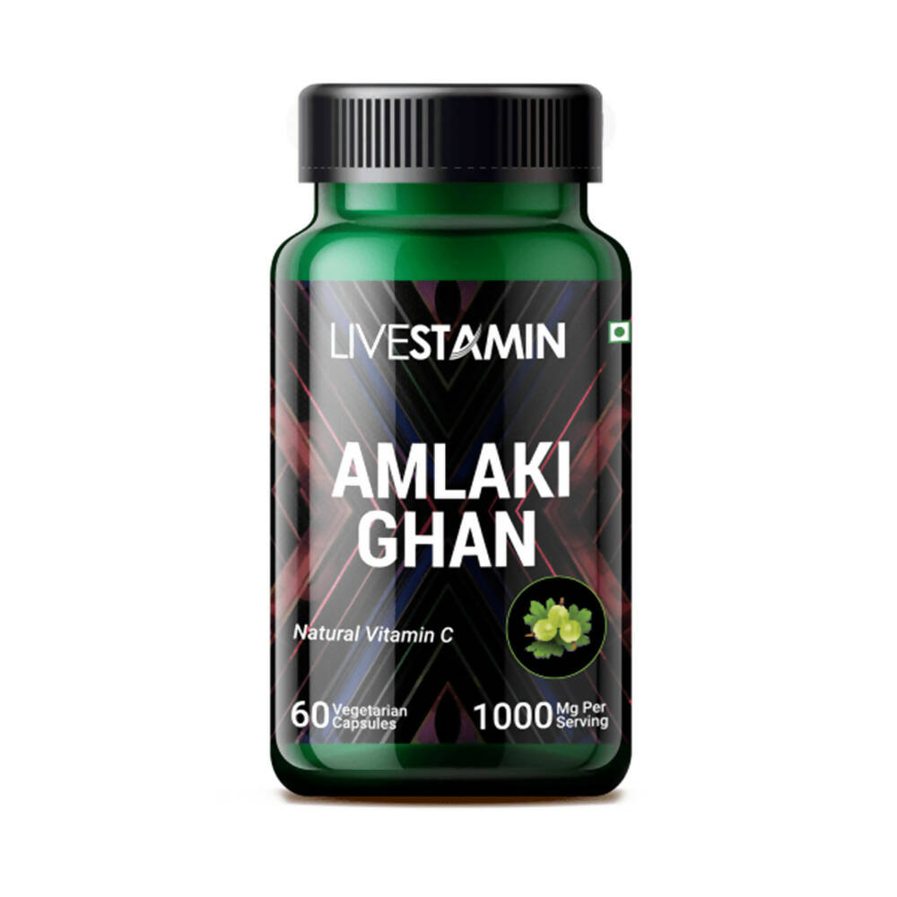 Livestamin Amlaki Ghan Capsules | Grocsy