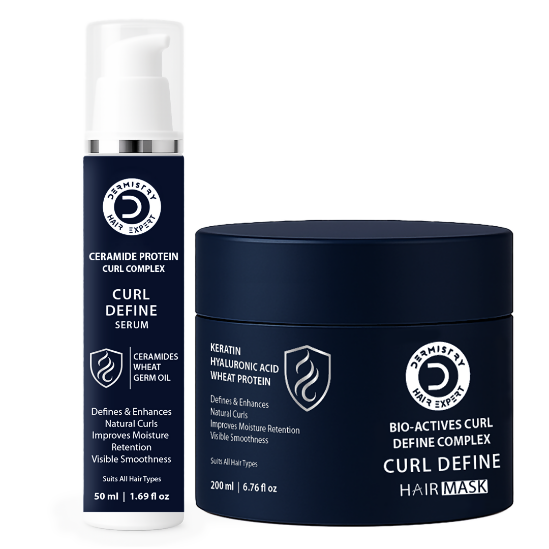 Dermistry Bio Actives Curl Define Complex Curl Defining Retention Enhancement Mask & Serum | Grocsy