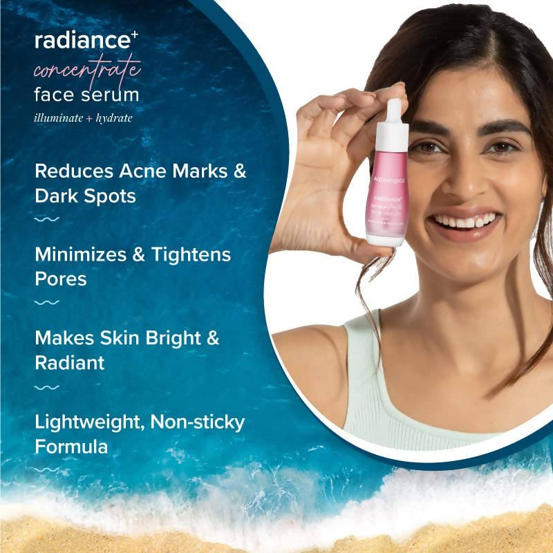 Aqualogica Radiance+ Concentrate Face Serum | Grocsy