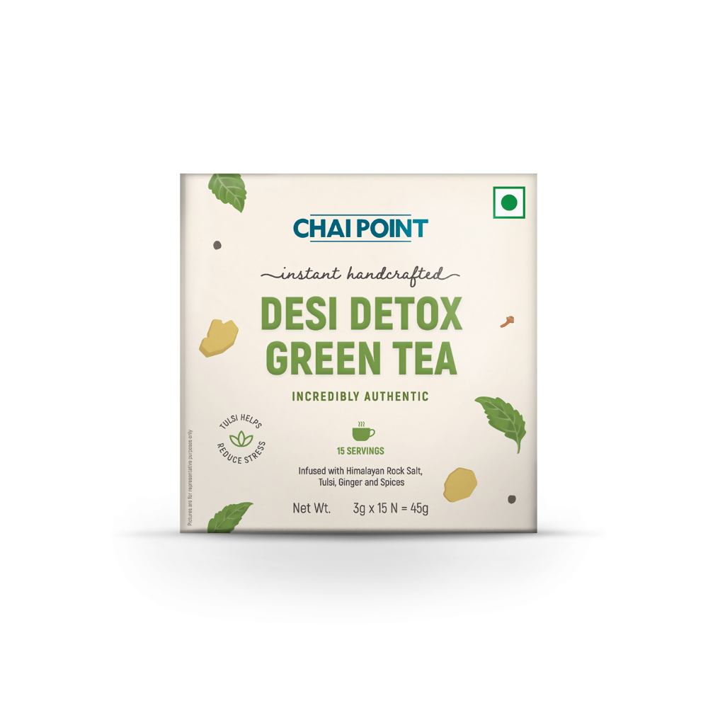 Chai Point Desi Detox Green Instant Tea | Grocsy
