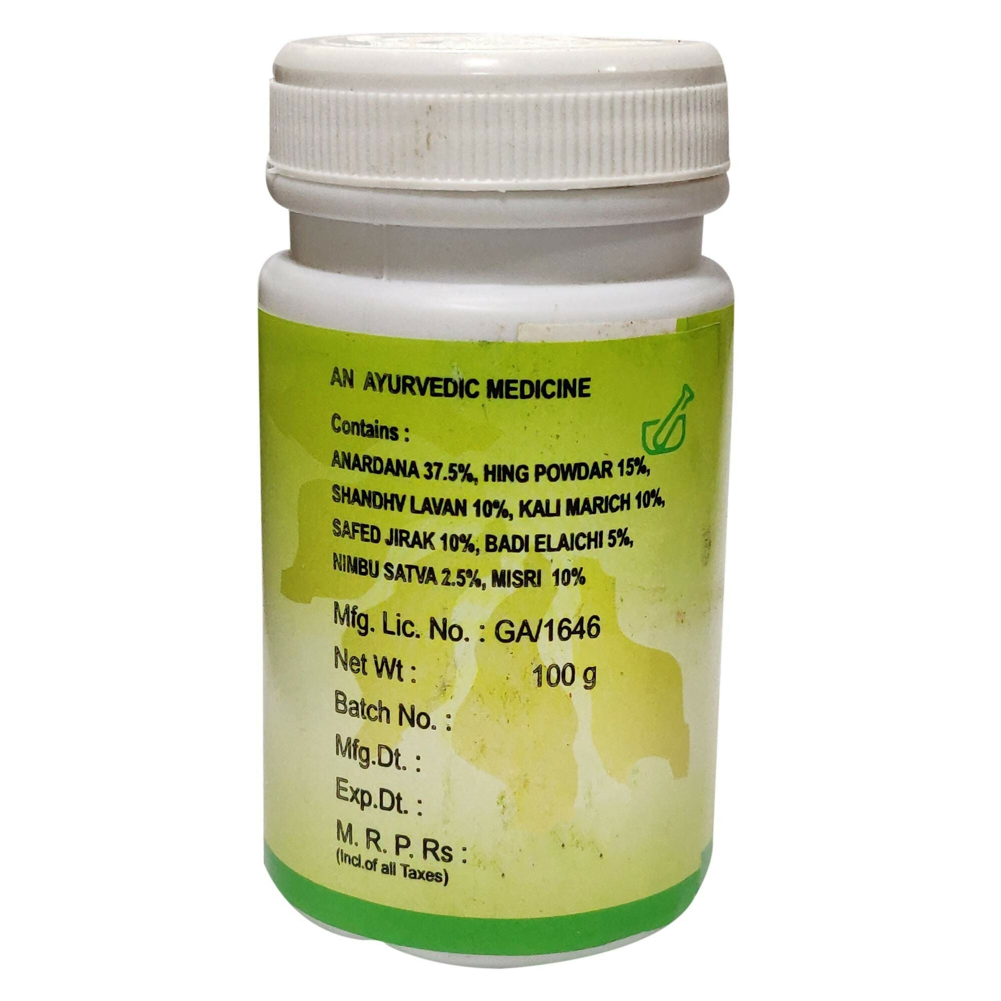 Lion Ayurveda Dadimastak Churna | Grocsy