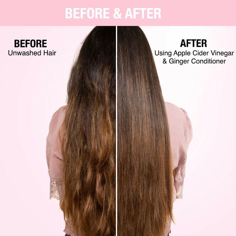 Nykaa Naturals Anti-Dandruff-Free Conditioner With Apple Cider Vinegar & Ginger | Grocsy